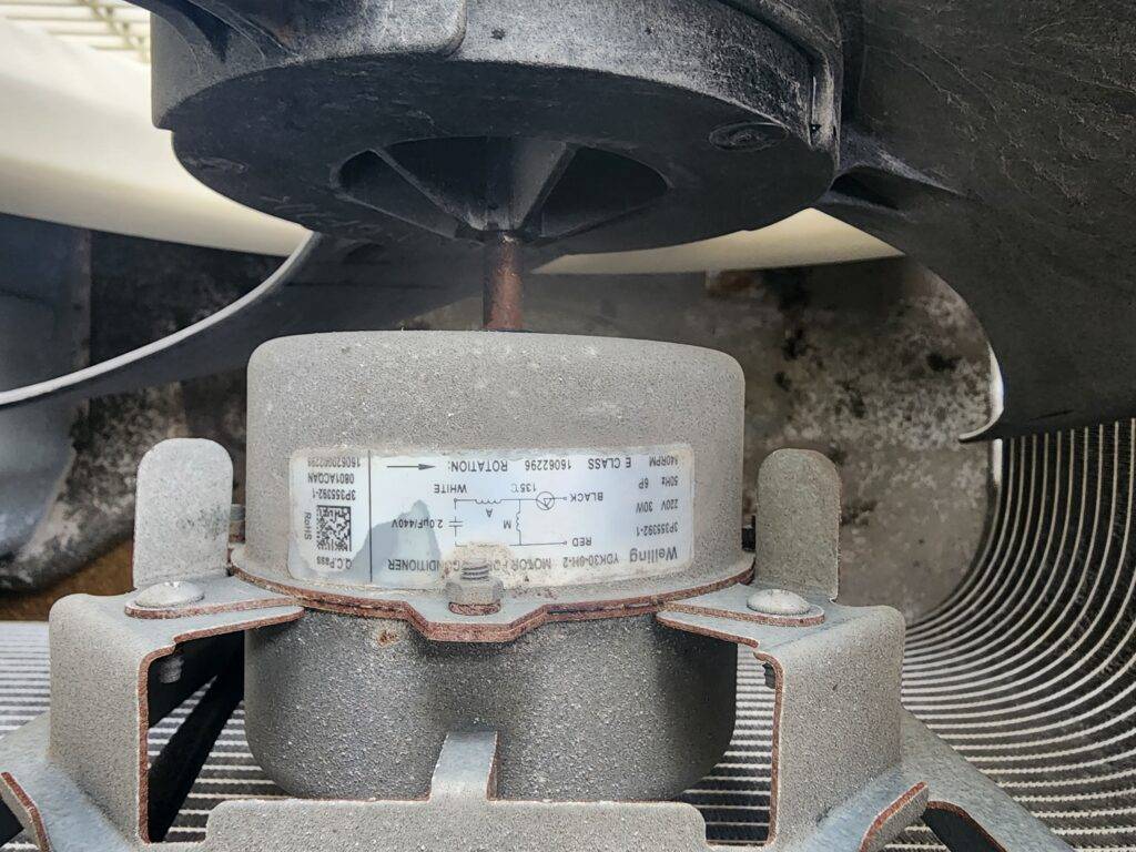 冷氣風扇摩打損壞